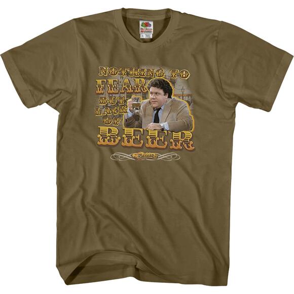 Other - Nothing To Fear But Lack Of Beer Cheers Tshirt